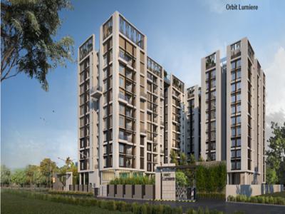 1240 sq ft 3 BHK 2T Apartment for sale at Rs 95.00 lacs in Orbit LUMIERE Sky CLub Residences 8th floor in B T Road, Kolkata