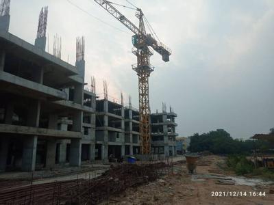 2097 sq ft 3 BHK 3T East facing Launch property Apartment for sale at Rs 1.05 crore in Sahiti Nirupama in Tellapur, Hyderabad
