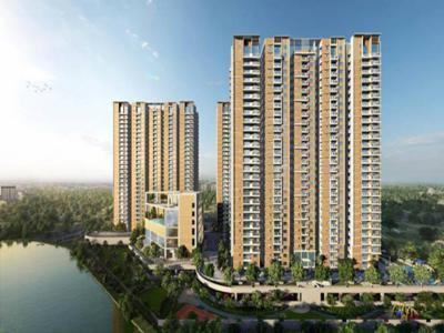 2220 sq ft 3 BHK 3T Apartment for sale at Rs 2.20 crore in Cybercity Oriana 14th floor in Kukatpally, Hyderabad