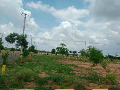 2403 sq ft East facing Plot for sale at Rs 53.40 lacs in HMDA APPROVED PREMIUM VILLA PLOTS GATED LAYOUT SALE AT TUKKUGUDA in Tukkuguda, Hyderabad