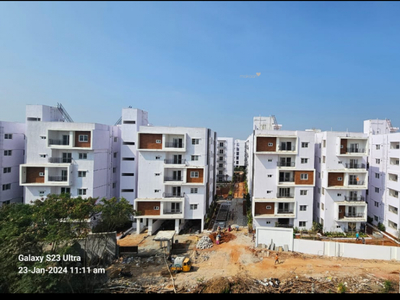 1205 sq ft 2 BHK 2T Apartment for sale at Rs 80.00 lacs in Fortune Green Sapphire in Tellapur, Hyderabad