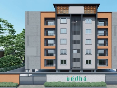 1380 sq ft 3 BHK Apartment for sale at Rs 92.46 lacs in Kaizen Vedha in Porur, Chennai