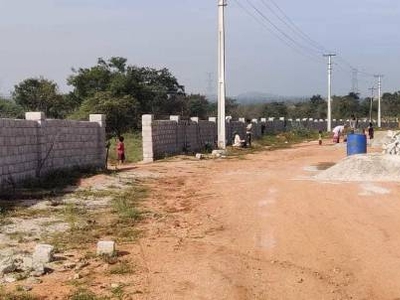 1647 sq ft West facing Plot for sale at Rs 19.22 lacs in HMDA APPROVED OPEN PLOTS AT AMAZON DATA CENTER in Srisailam Highway, Hyderabad