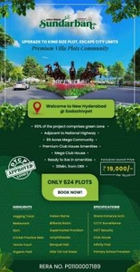 1800 sq ft Plot for sale at Rs 38.00 lacs in Project in Sadashivpet, Hyderabad