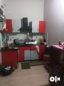 1bhk fully furnished flat owner free newly built near road