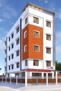 887 sq ft 2 BHK Apartment for sale at Rs 90.47 lacs in Karuppaswamy Crystal Apartment in Virugambakkam, Chennai