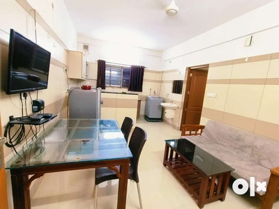 Family&Bachelor's Studio Fully Furnished Apartment For Rent@ kakkanad