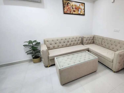 Newly build 3 bhk with bathrooms,fully furnished, car parking for rent