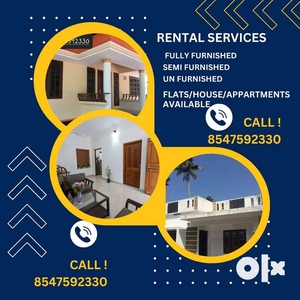 Rental/Furnished &Unfurnished house for rent