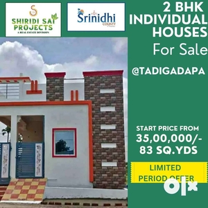 Tadigadapa Houses and Plots for sale