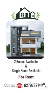 Two rooms and single room available for rent