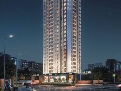 1000 sq ft 2 BHK 2T Apartment for sale at Rs 1.55 crore in Ashar Axis in Thane West, Mumbai