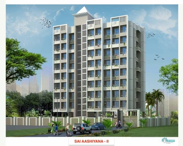 1090 sq ft 2 BHK 2T Apartment for sale at Rs 61.00 lacs in Sai Sakshi Sai Aashiyana 2 in Kalyan East, Mumbai