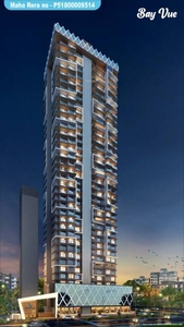 1150 sq ft 3 BHK Under Construction property Apartment for sale at Rs 1.90 crore in Liberty Bay Vue in Malad West, Mumbai