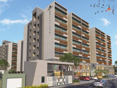 1197 sq ft 2 BHK Completed property Apartment for sale at Rs 45.00 lacs in Gajanan Dev Home Town 4 in Chandkheda, Ahmedabad