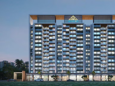1200 sq ft 2 BHK 2T Launch property Apartment for sale at Rs 1.20 crore in Shreenathji Delta Vistara in Ulwe, Mumbai