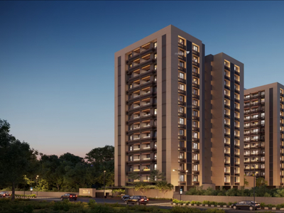 1350 sq ft 2 BHK 2T Apartment for sale at Rs 52.00 lacs in Deep Indraprasth Ixora in Shela, Ahmedabad