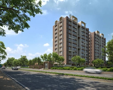 1575 sq ft 3 BHK Apartment for sale at Rs 61.20 lacs in Neel Shree Hari Dreamland in Tragad, Ahmedabad