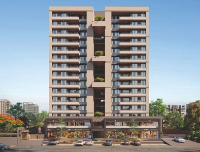 1665 sq ft 3 BHK 3T NorthEast facing Apartment for sale at Rs 64.38 lacs in Shine Swasti in Tragad, Ahmedabad