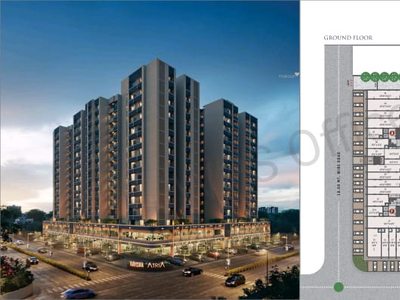 1750 sq ft 3 BHK 3T East facing Apartment for sale at Rs 64.75 lacs in Kavisha Atria in Shela, Ahmedabad