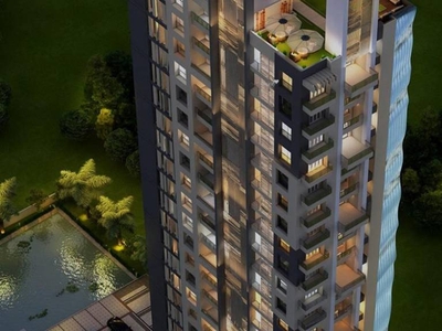 1820 sq ft 3 BHK 3T West facing Apartment for sale at Rs 1.35 crore in Emami City in Dum Dum, Kolkata