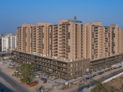 2118 sq ft 3 BHK 3T Completed property Apartment for sale at Rs 1.06 crore in Goyal And Co Olive Greens in Gota, Ahmedabad