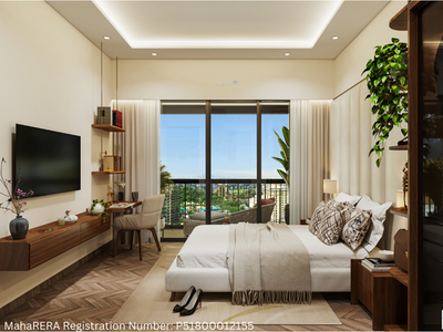 3122 sq ft 4 BHK Under Construction property Apartment for sale at Rs 8.76 crore in Dynamix Luma in Andheri East, Mumbai