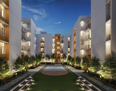 328 sq ft 1 BHK Completed property Apartment for sale at Rs 18.00 lacs in Mahindra Happinest Palghar Project 1 Phase III in Boisar, Mumbai