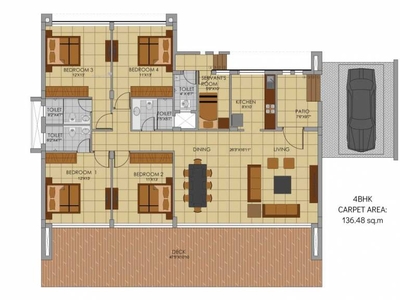 3280 sq ft 4 BHK 5T Villa for sale at Rs 2.22 crore in Ashwyn Eshaanya Phase 1 in Neral, Mumbai