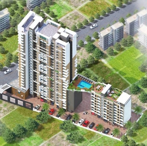 500 sq ft 1 BHK 2T Apartment for sale at Rs 57.00 lacs in RNA NG Aroma Phase II in Mira Road East, Mumbai