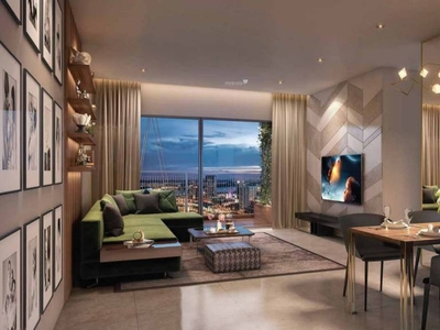 527 sq ft 2 BHK Apartment for sale at Rs 1.13 crore in Kalpataru Paramount in Thane West, Mumbai