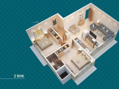 562 sq ft 2 BHK 2T Apartment for sale at Rs 1.46 crore in Om Sai Rakshi Elanza in Andheri East, Mumbai
