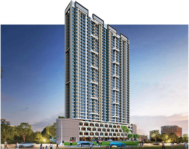 580 sq ft 1 BHK 2T Apartment for sale at Rs 65.00 lacs in Reyanshp Luxuria in Mira Road East, Mumbai