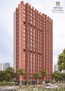 600 sq ft 1 BHK 2T Apartment for sale at Rs 95.00 lacs in Adityaraj Shivneri Chs Adityaraj Gateway in Ghatkopar East, Mumbai