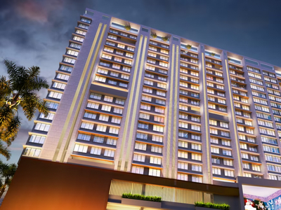 600 sq ft 2 BHK 2T East facing Launch property Apartment for sale at Rs 1.74 crore in Dotom Hilton in Borivali West, Mumbai