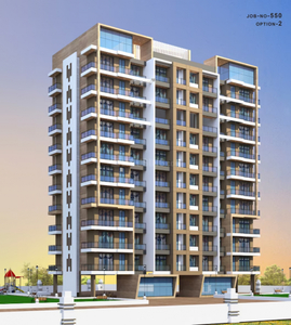 665 sq ft 1 BHK 2T Apartment for sale at Rs 59.00 lacs in Nandkumar Mahadev Tower in Mira Road East, Mumbai