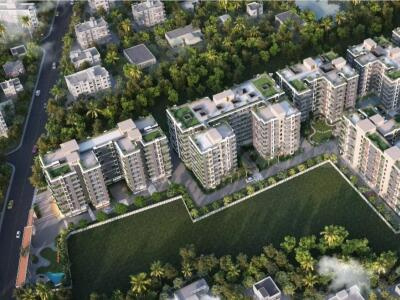 926 sq ft 3 BHK 2T SouthEast facing Apartment for sale at Rs 72.00 lacs in Jain Dream Gurukul in Madhyamgram, Kolkata