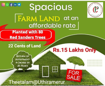 Agricultural Land 9600 Sq.ft. for Sale in