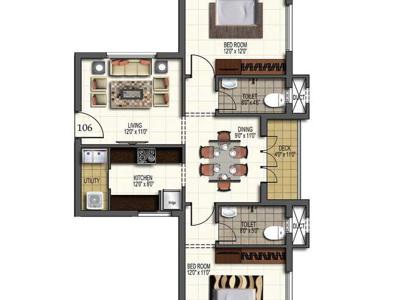 3BHK Apartment for Sale