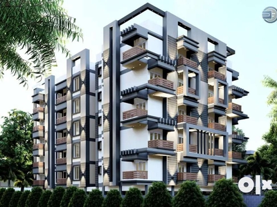 3bhk , resale flat available for sale at Rukminigaon, full furnished.