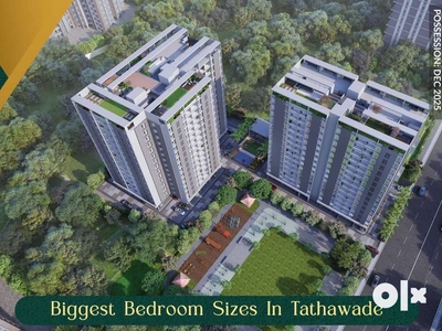 89 Lac,3BHK-Tathawade,Nr JSPM College,@Affordable price