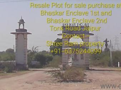 2250 Sq. ft Plot for Sale in Tonk Road, Jaipur