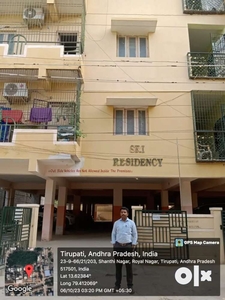 2 bhk flat 1070 sft 3rd floor new maruti nagar tirupati
