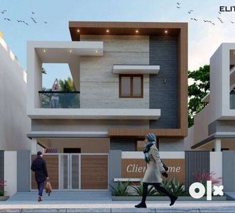 2 BHK Villa for Booking and Sale Neelambur West Plot North Main Door