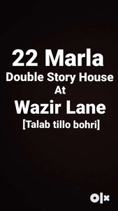 22 marla double story house for sale