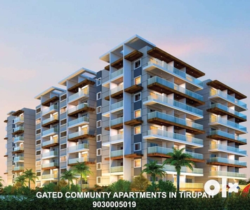 2BHK Luxury Gated community flats for sale in Tirupati