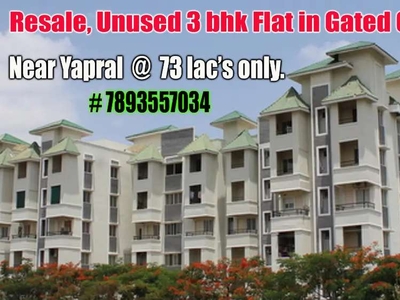 3 BHK flat at affordable price compare to market price.
