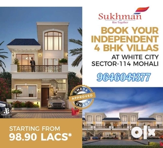 4 BHK Luxury Villas In White City Sector 114 Mohali