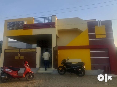 53 lakhs ,2 bhk new Corner house for sale @ kathirvel nagar
