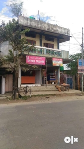 6Lecha land with G+1 RCC Building, and two shops at B.G Road Sivasagr